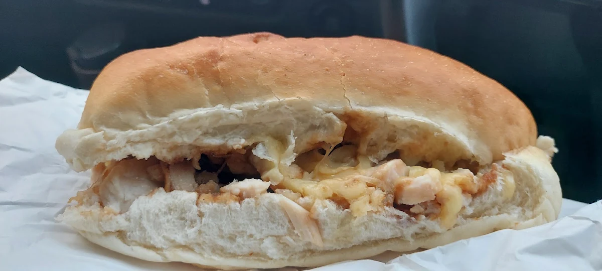 Chicken Roll, Halls Gap Bakery