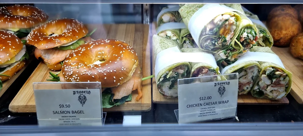 Chicken Caesar Wrap, D'Angelo Cafè