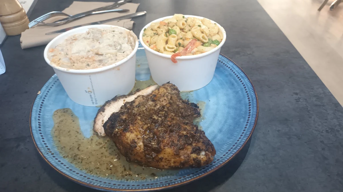 Lemon Chicken Potato Salad & Pasta Salad