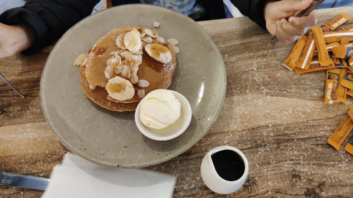 Pancake Stack, Cafe Ziva
