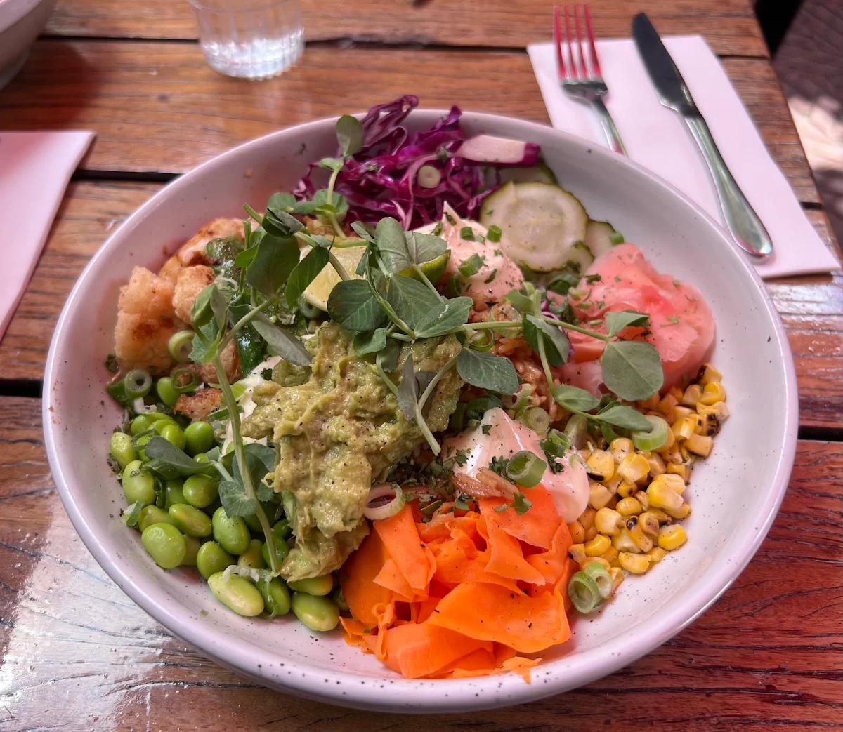 Chicken Poke Bowl Was Sensational