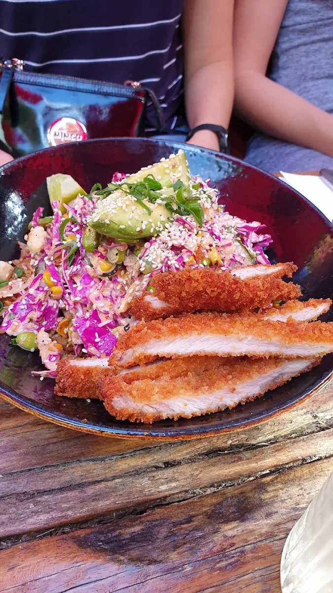 Tonkatsu Pork Poke Bowl