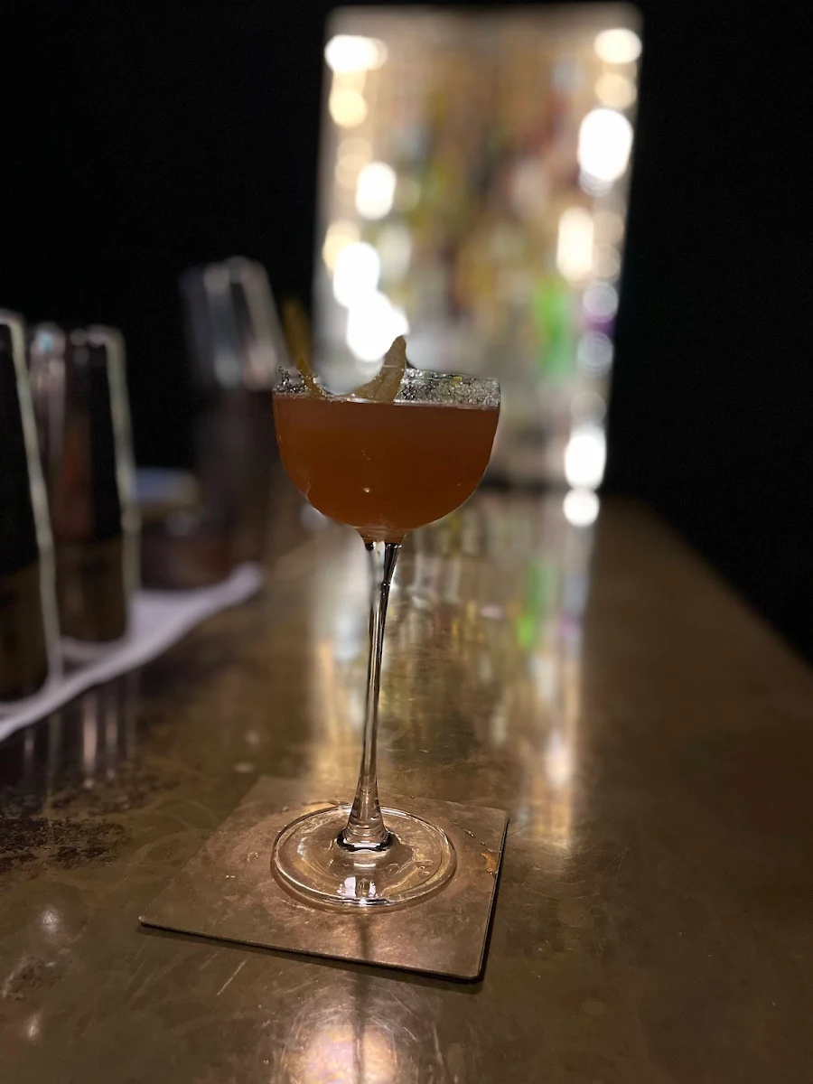 Peach Gin Martini