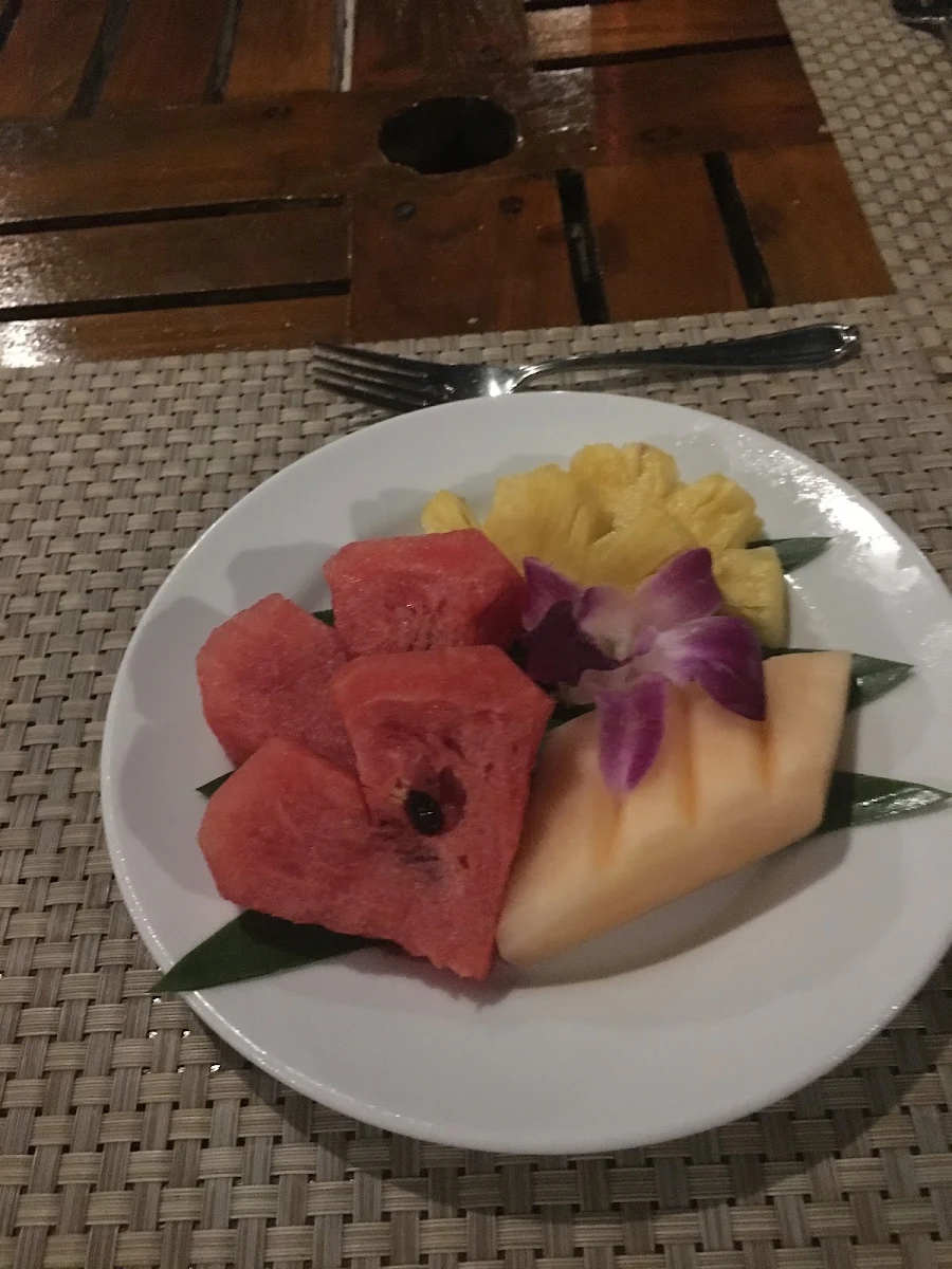 Fruit Plate, Orchid Cafe 38 Atchison St St.Leonards
