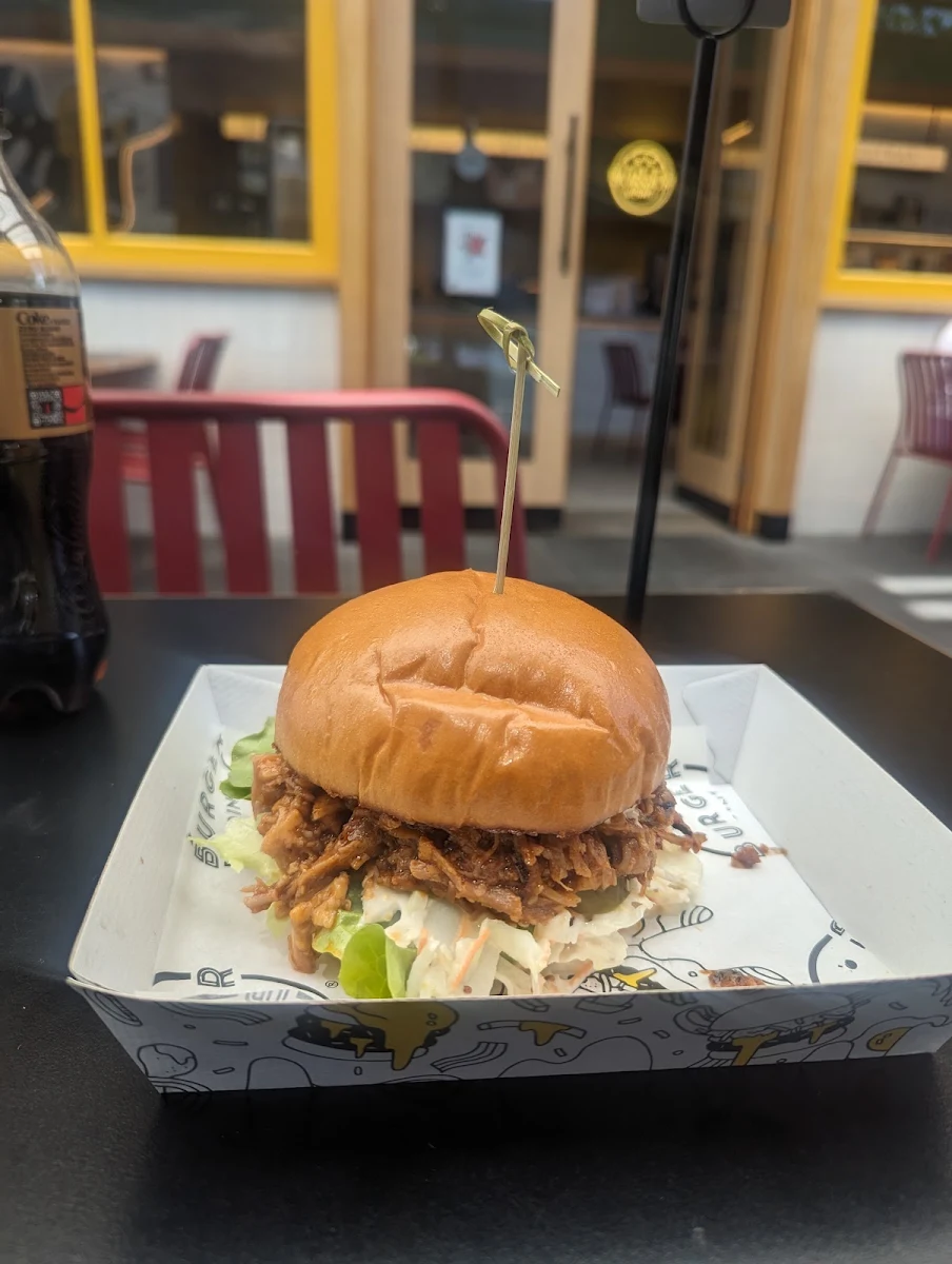 Pulled Pork Burger, Burger Point Marsden Park