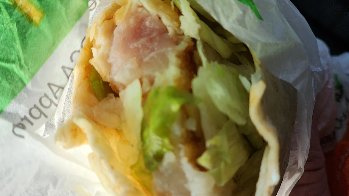 Caesar Chicken Wrap, McDonald's Traralgon East