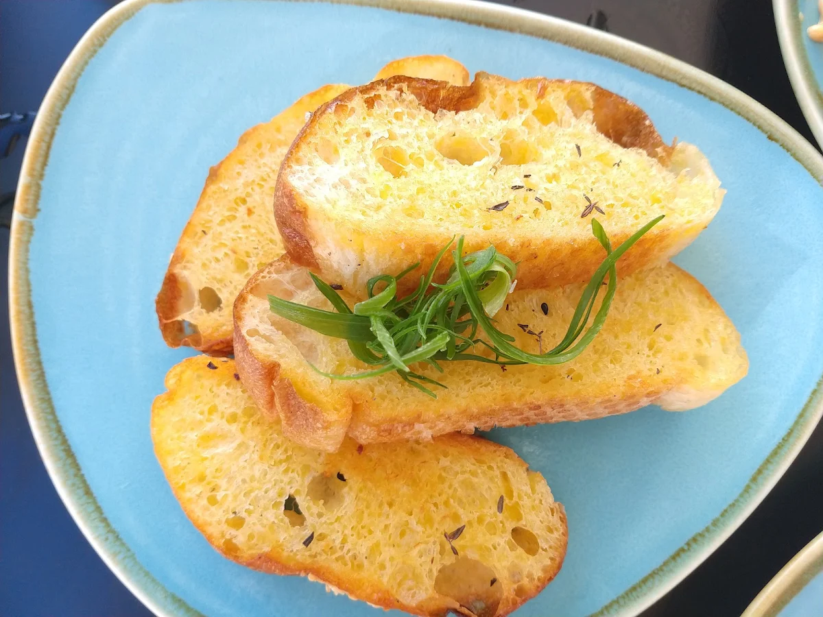 Garlic Bread, Oyster Bar Elizabeth Quay