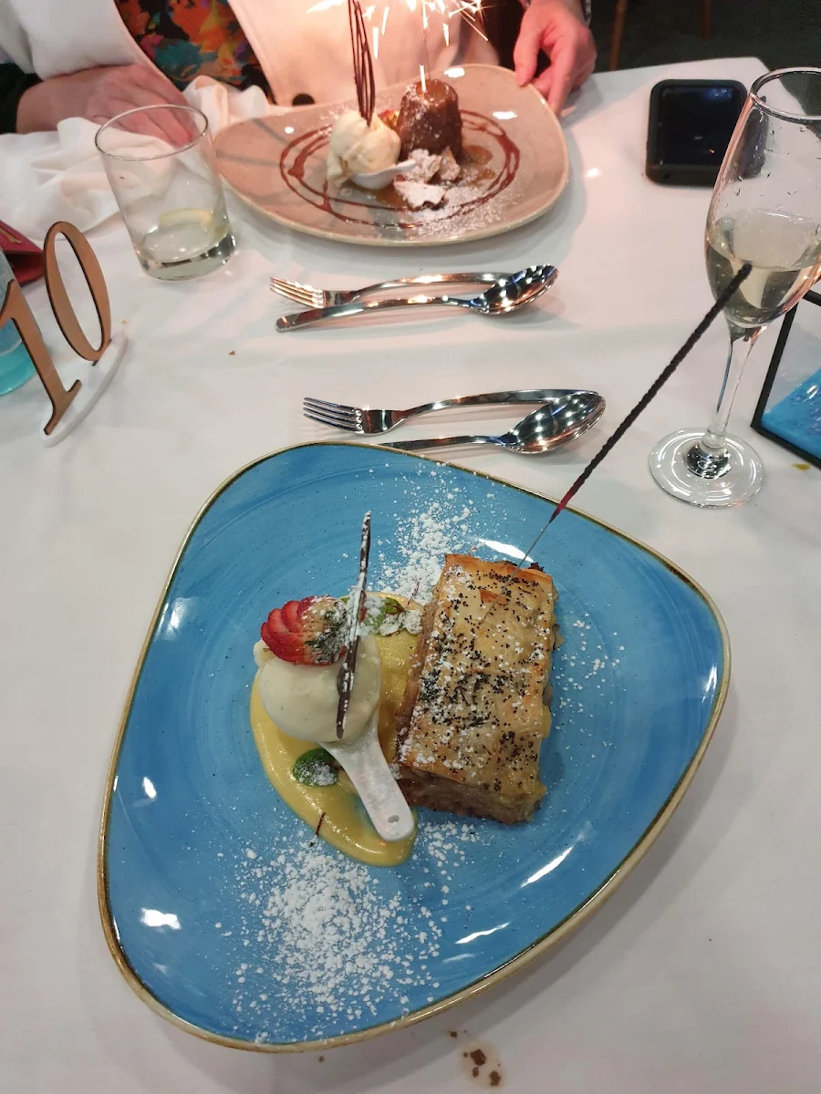 Apple & Walnut Slice, Lakeside Restaurant