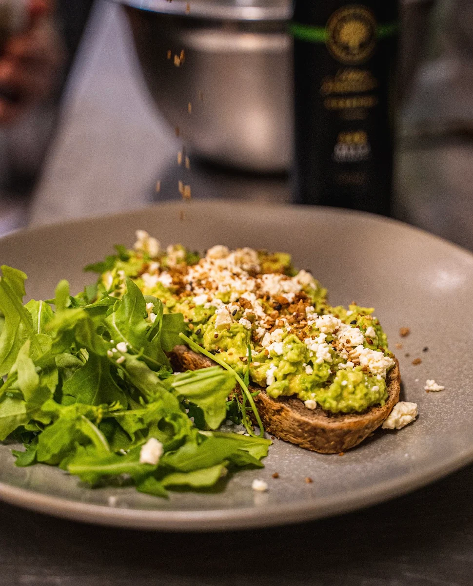Smashed Avo on Sourdough