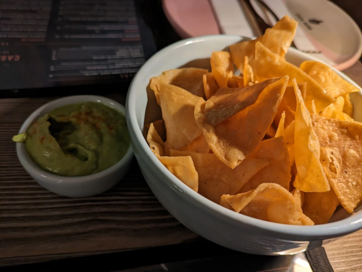 Guacamole & Corn Chips