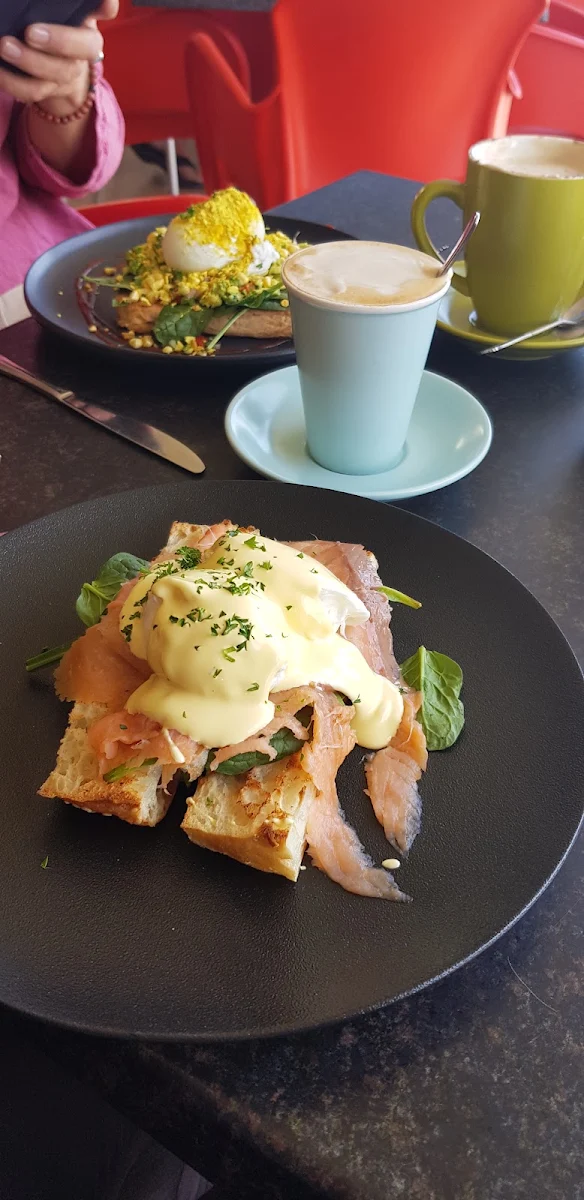 Eggs Benedict with Salmon