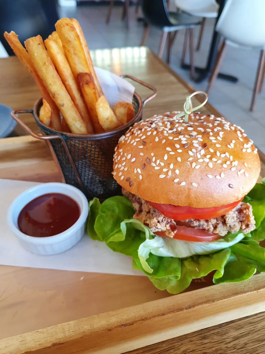 Cajun Chicken Burger