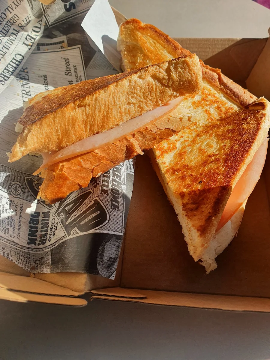 Turkey Ham and Cheese Toastie