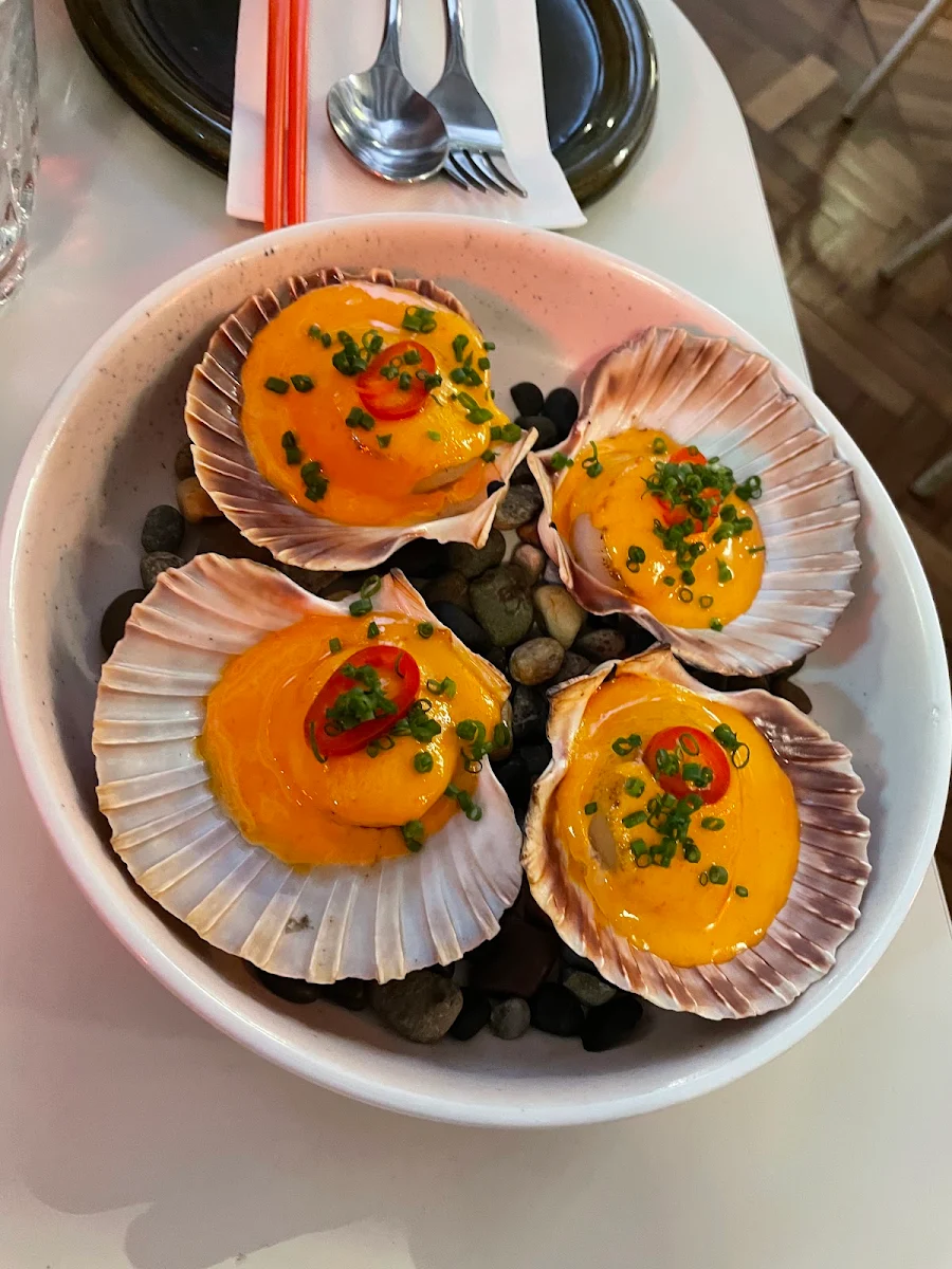 Grilled Scallops