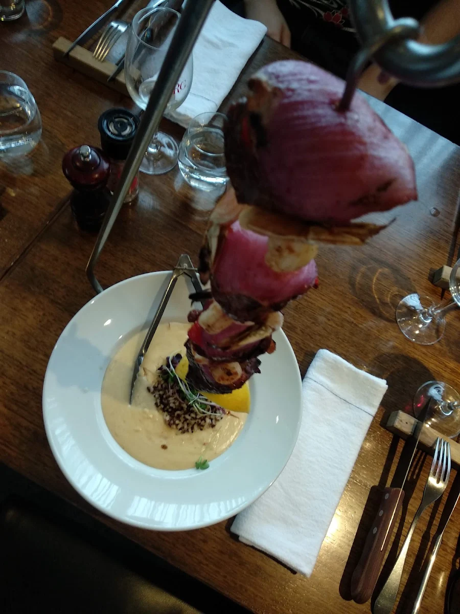 Chicken and Prawn Skewer