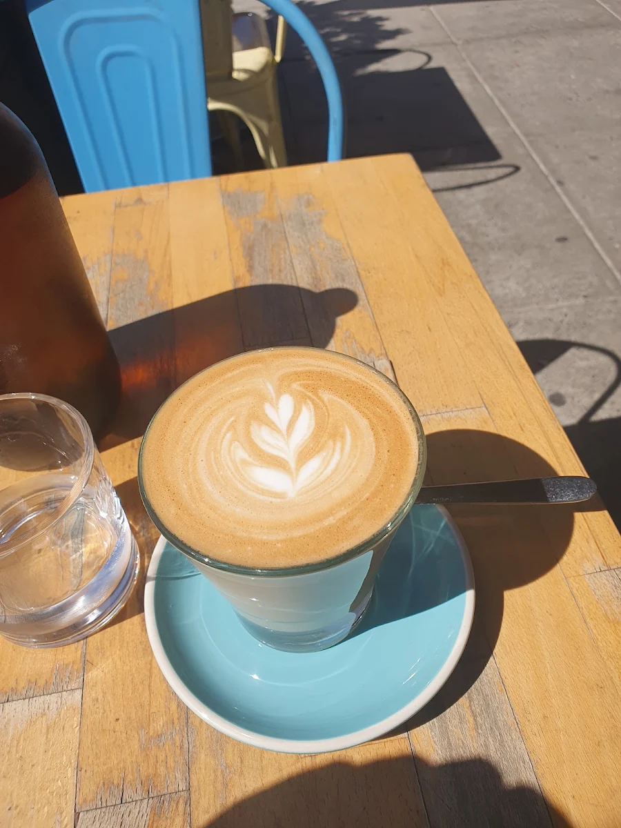 Latte, Blue Lily Cafe