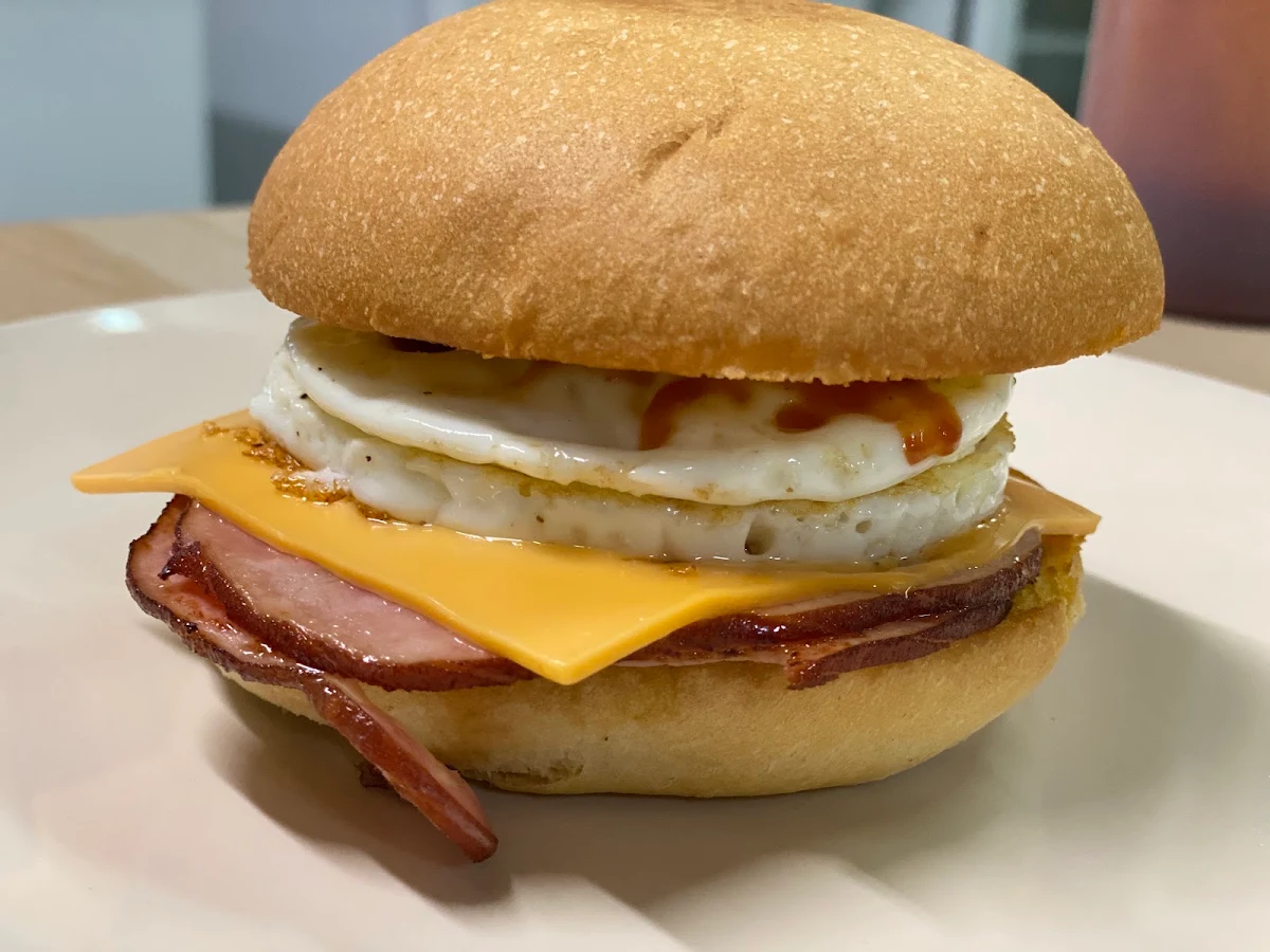 Egg and Bacon Roll, KELI CAFE