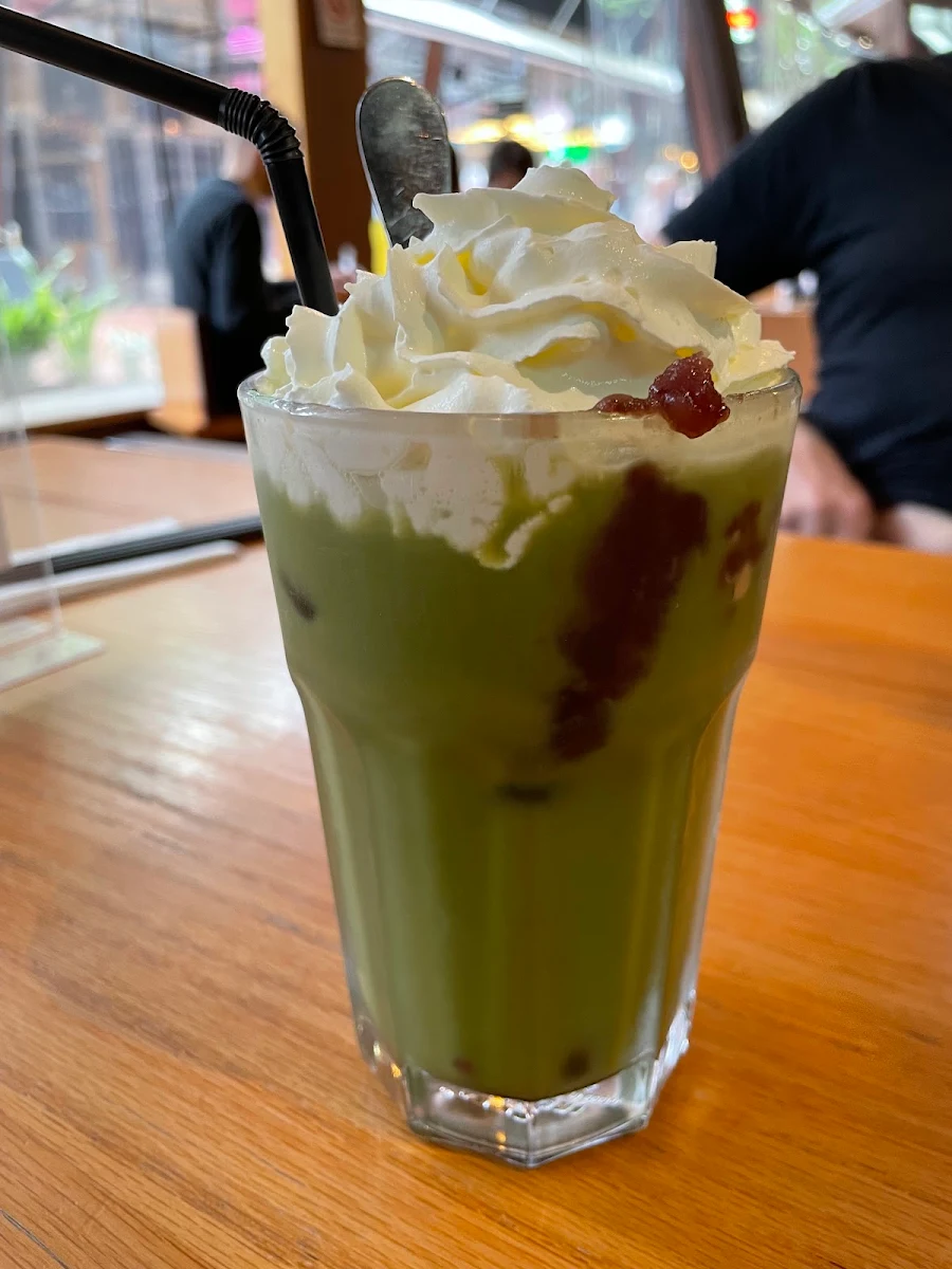 Green Tea Spider Float, Ajisen Ramen Knox