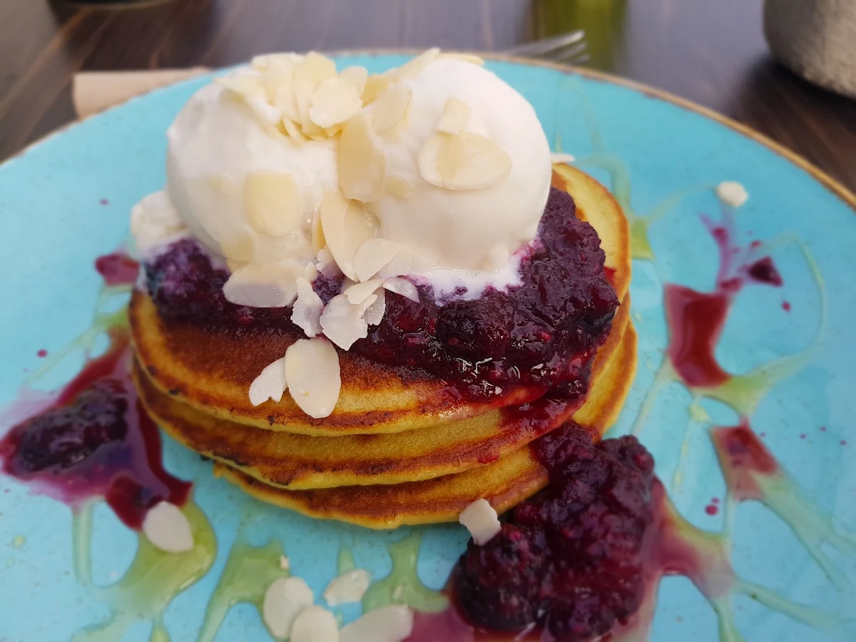 Matcha Green Tea Pancakes