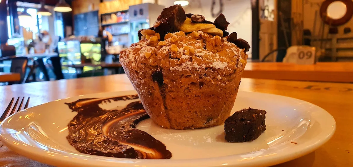 Peanut Butter and Chocolate Brownie Muffins