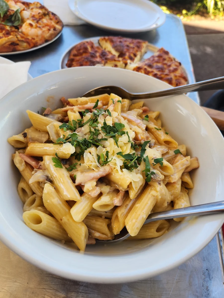 Boscaiola, The Red Pepper Gourmet Pizza and Pasta