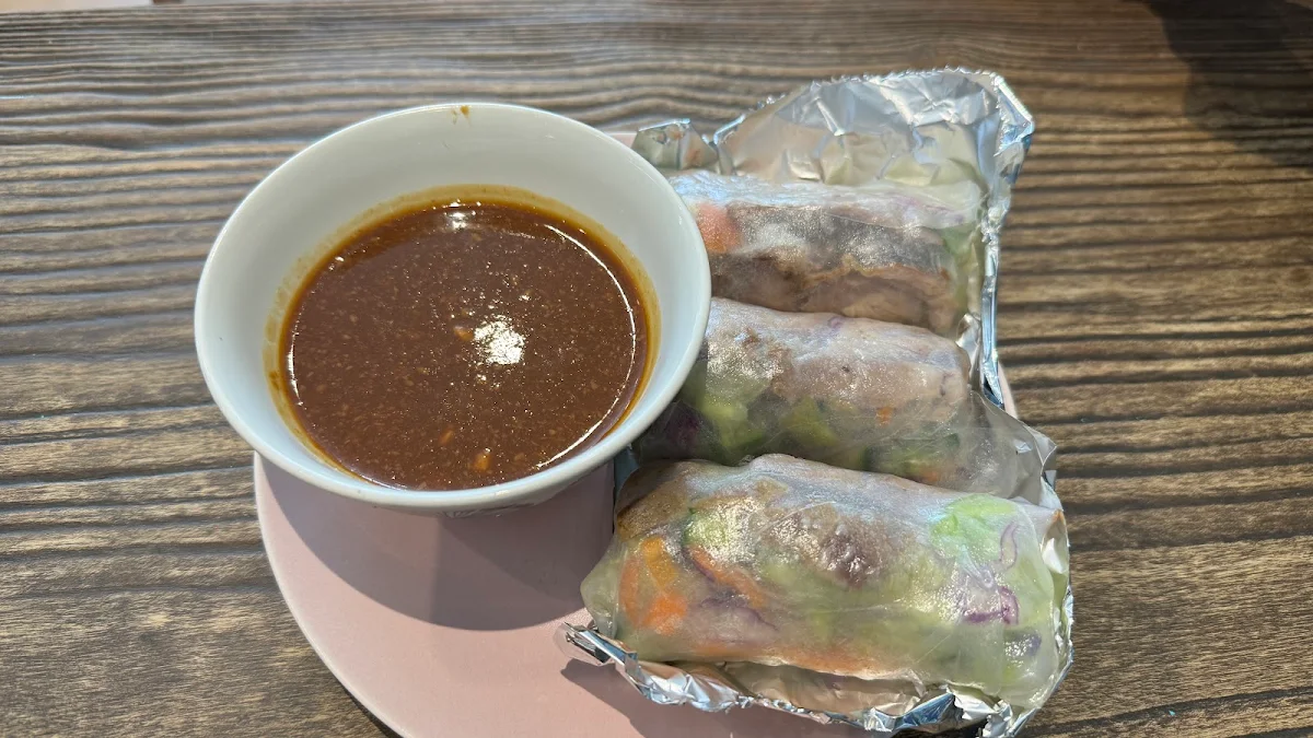 Vietnamese Roll 3 Spring Rolls or Dimsims
