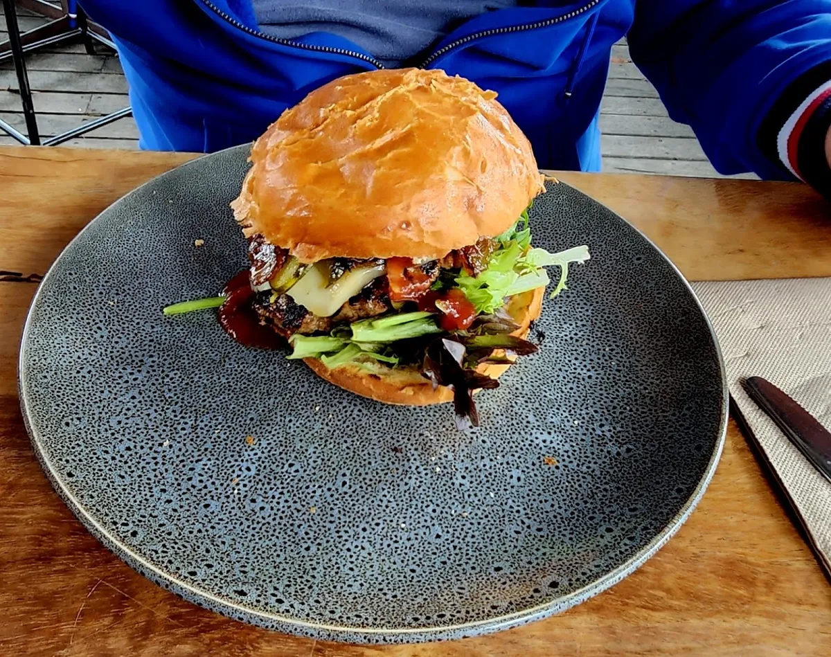 Beef Burger, The Treehouse Cafe