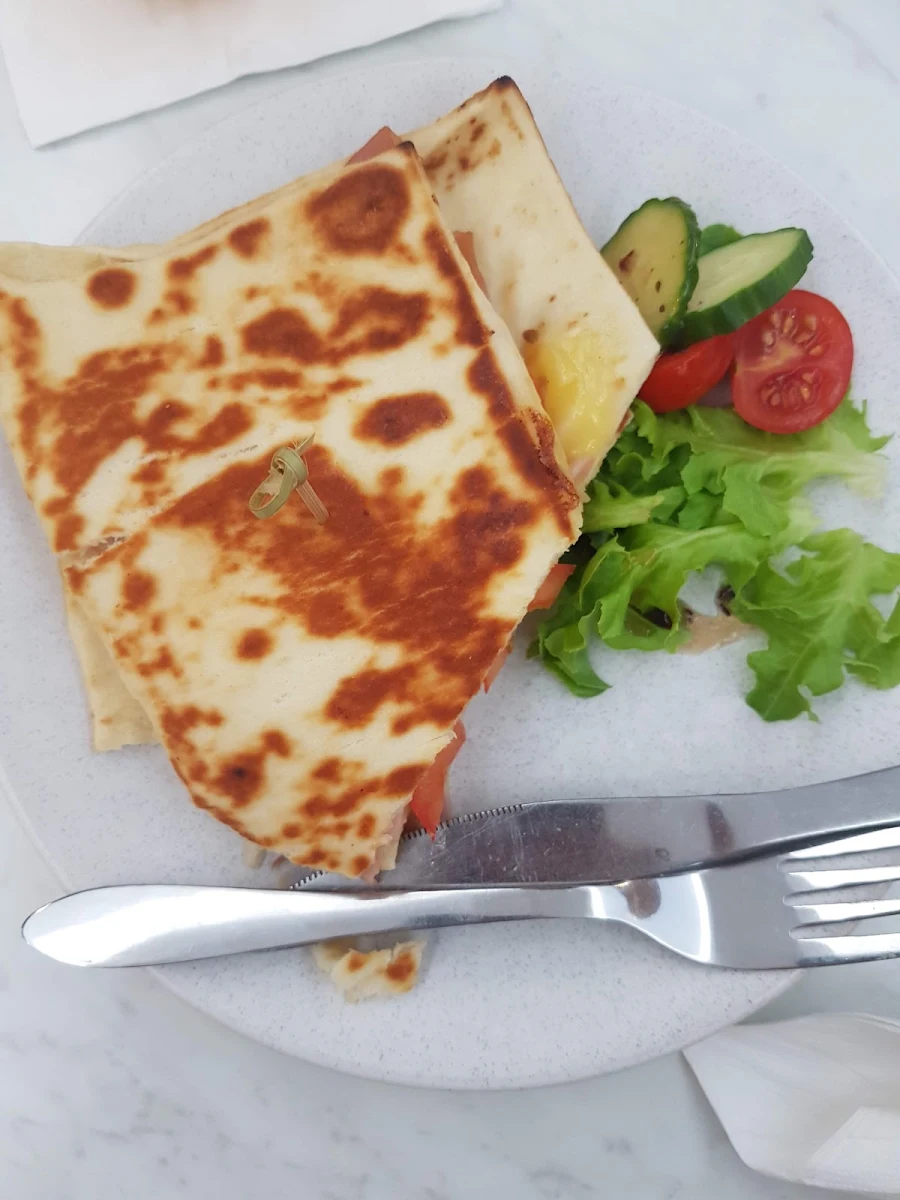 Flatbread, Jamaica Blue Café Stockland Hervey Bay (in front of JB Hi-Fi)