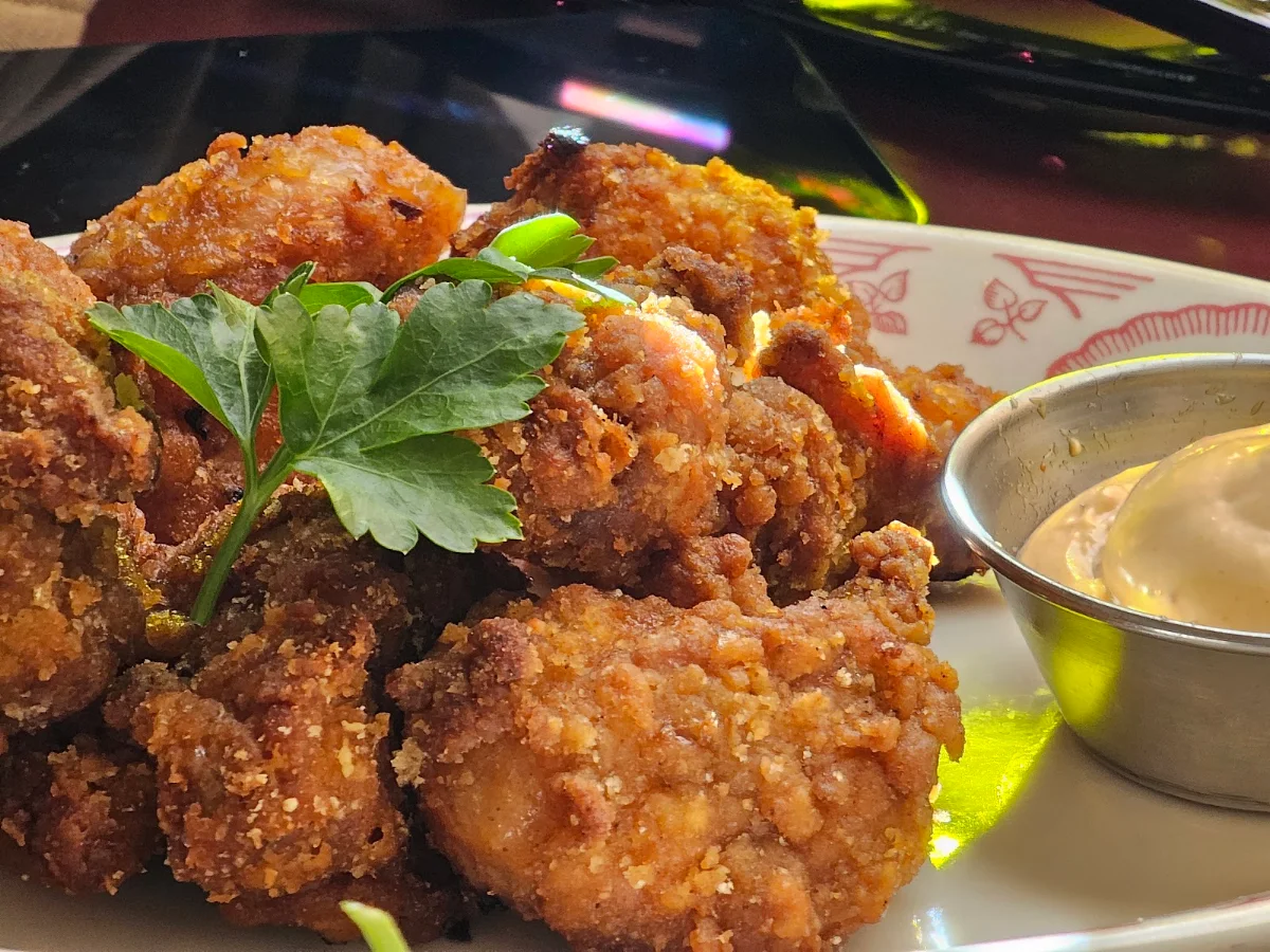 Spicy Chicken Bites Chilli Aioli