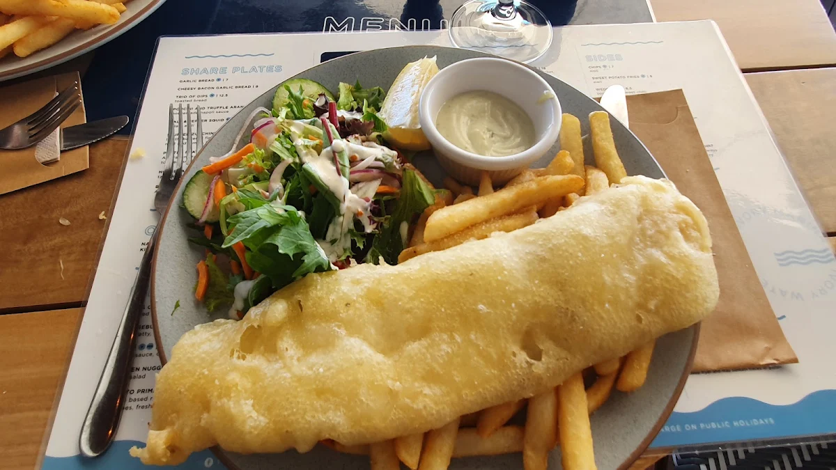 Battered Fish & Chips, Ivory Waterside