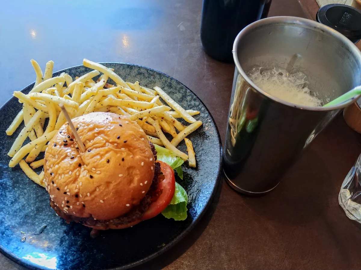 Burger and Fries