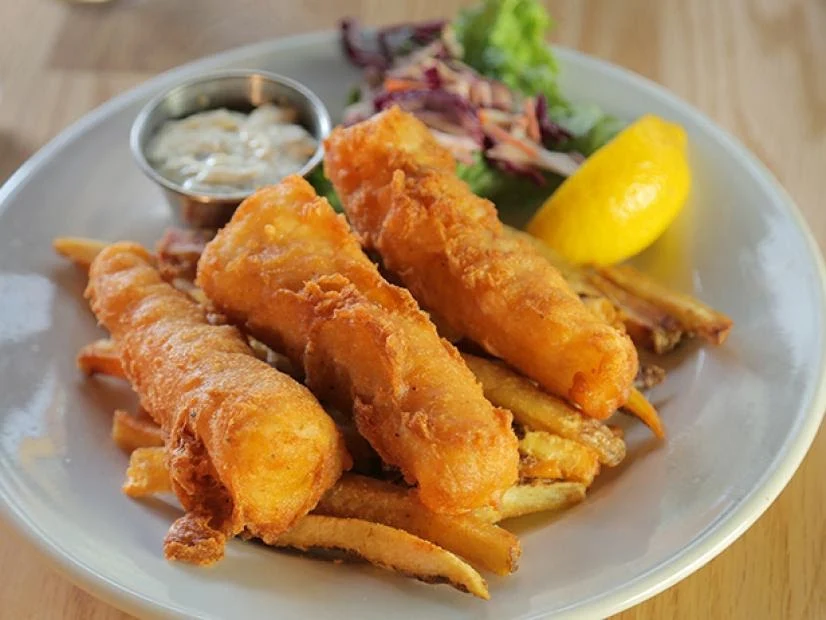 Fish and Chips, Dave's Diner