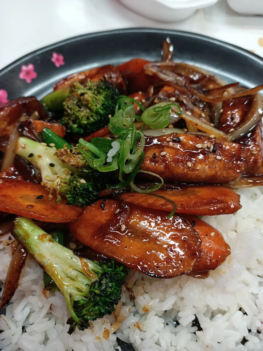Salmon Teriyaki Rice Bowl