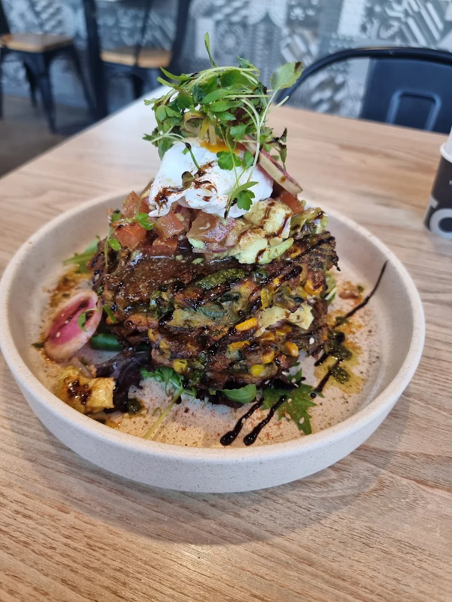 Corn & Zucchini Fritters