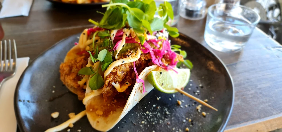 Fried Chicken Tacos