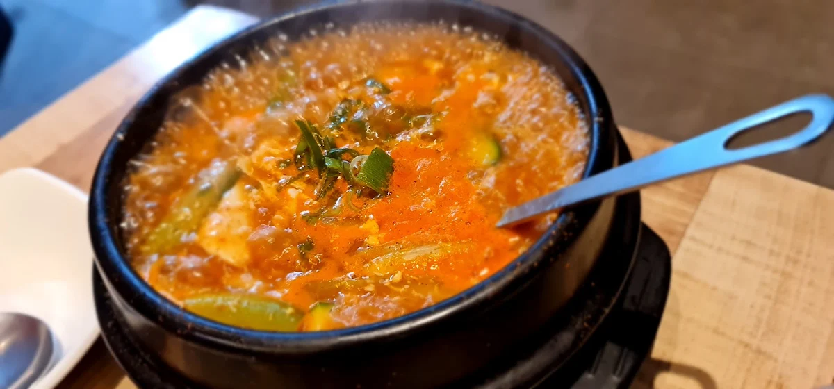 Spicy Soft Tofu Seafood Soup