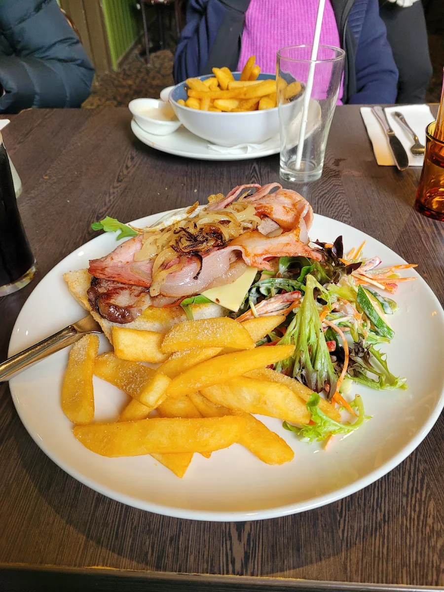 Open Steak Sandwich