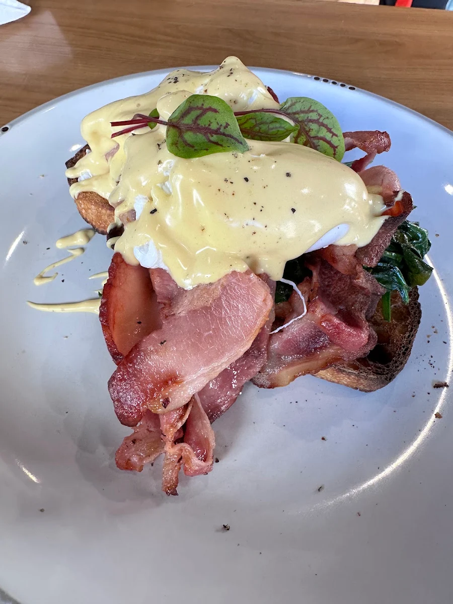 Waterloo Bacon Benedict, Wellington On Danks