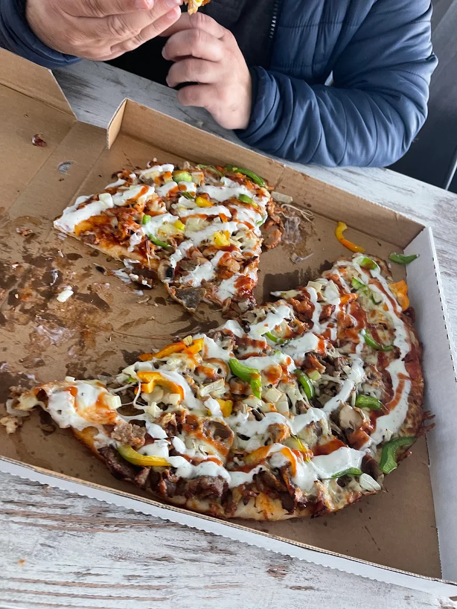 Kebab Pizza