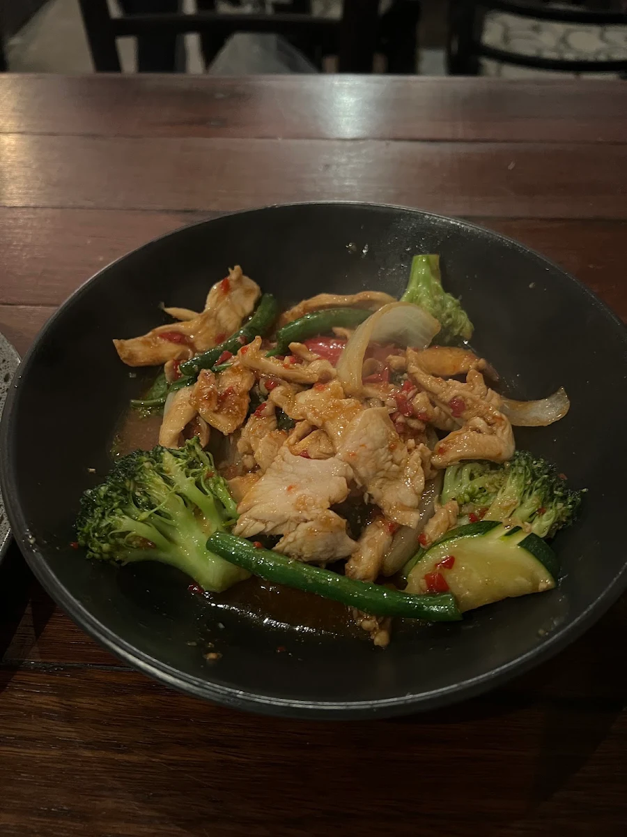 Chilli Basil Chicken, Lane 198 | Thai and Asian Fusion restaurant in Gladesville