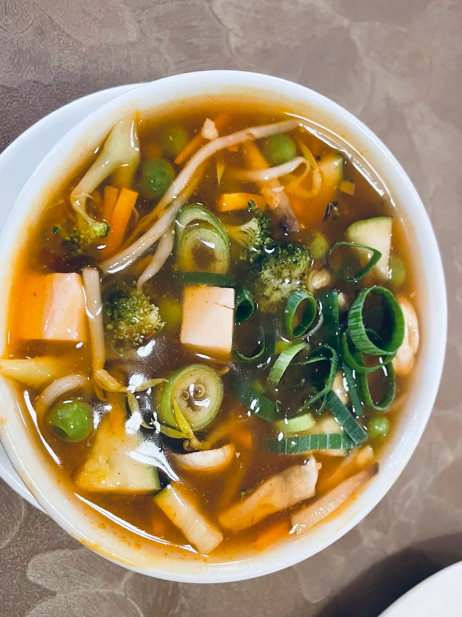 Vegan Hot and Sour Soup