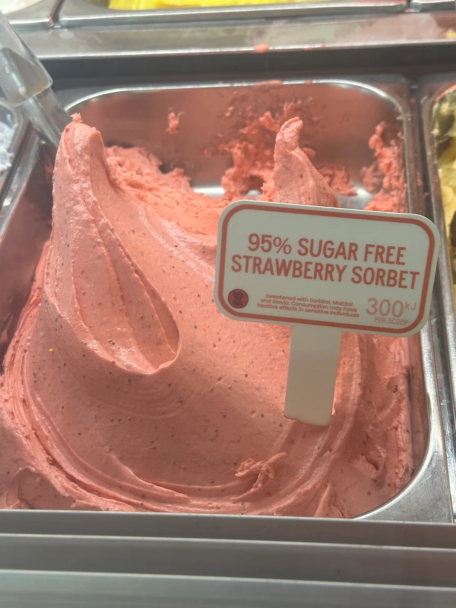 Sugar Free Strawberry Ice Cream
