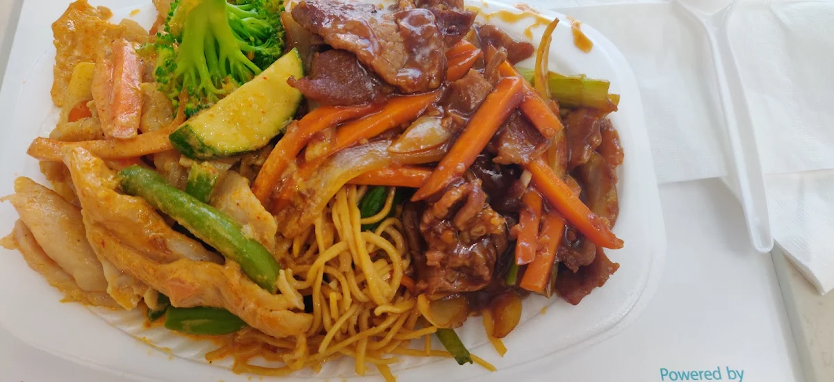 Mongolian Beef and Chow Mein Noodles