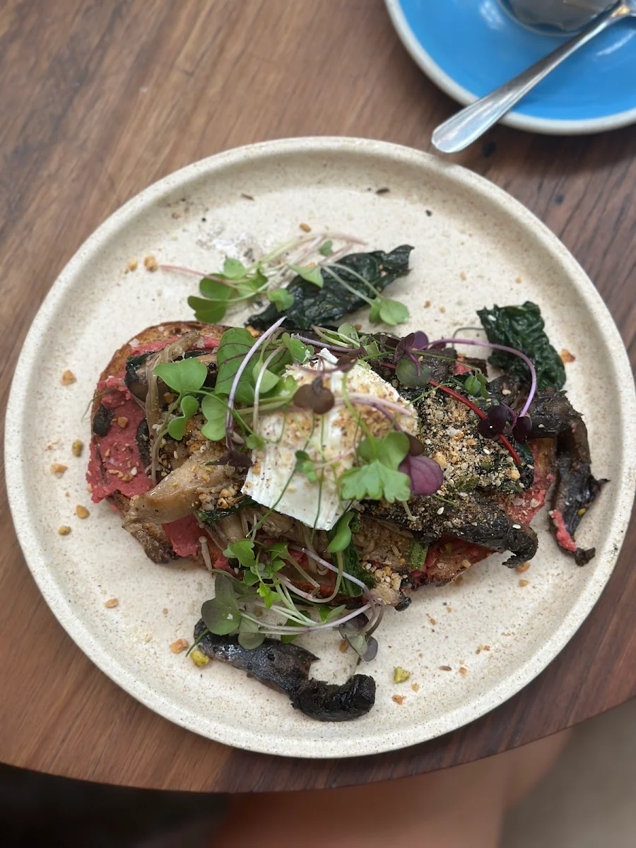 Mushroom Toast, Combi Byron Bay