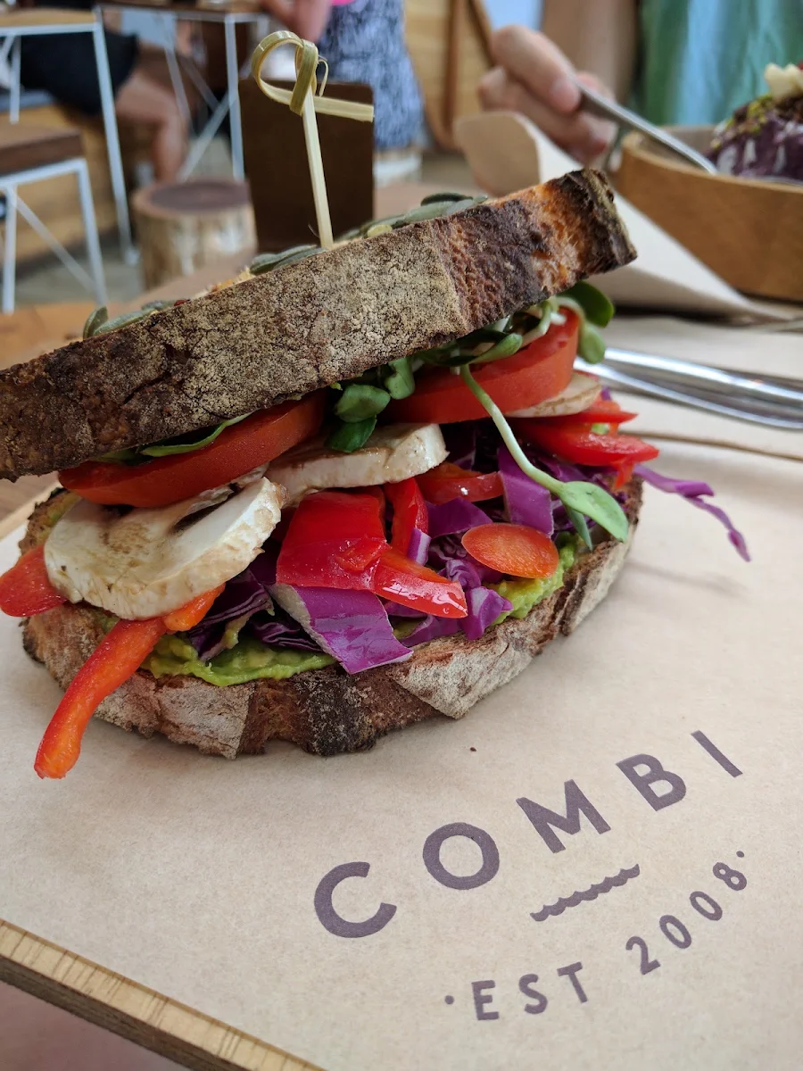 Tosted Sandwich, Combi Byron Bay