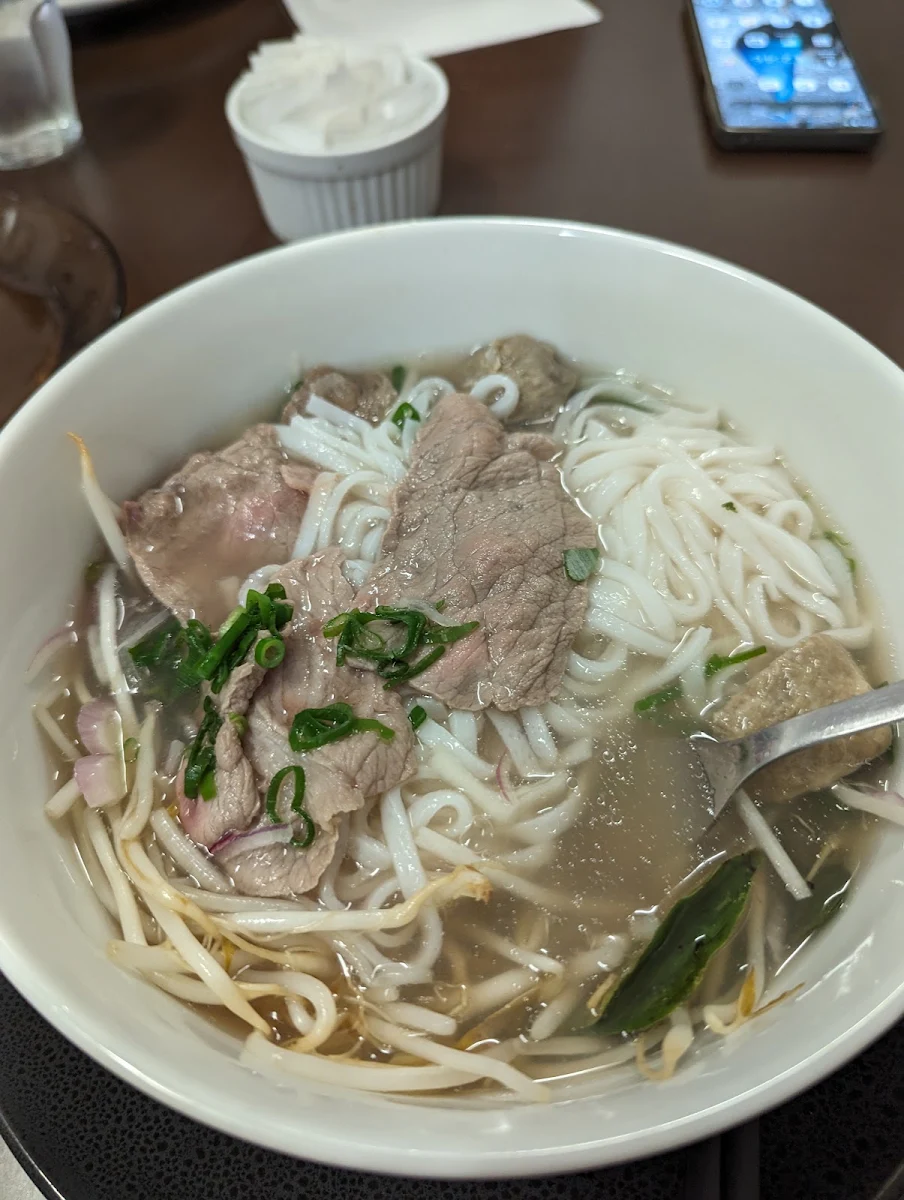 Beef Pho, Cheryl-Lyn's Cafe