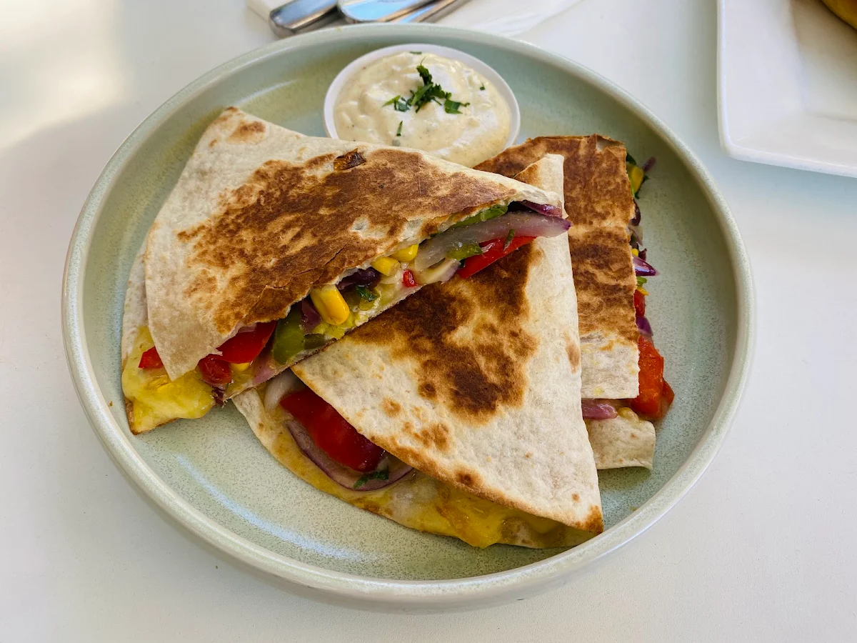 Quesadilla, Plantation Cafe @ Green Lane Bowral