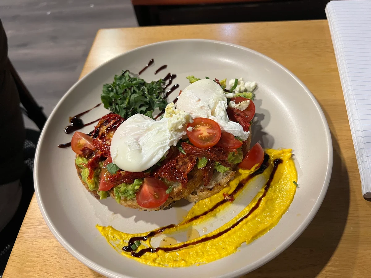 Smash Avo Veg, Golden Moment Cafe & Restaurant