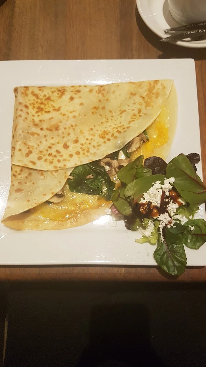 Spinach Mushroom and Cheese