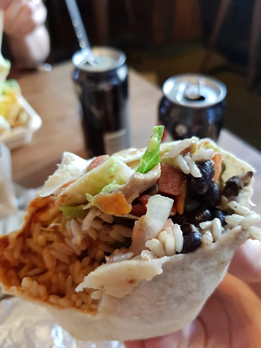 Small Burrito, Mad Mex Rouse Hill